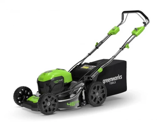 Газонокосилка аккумуляторная GREENWORKS GD40LM46SPK4