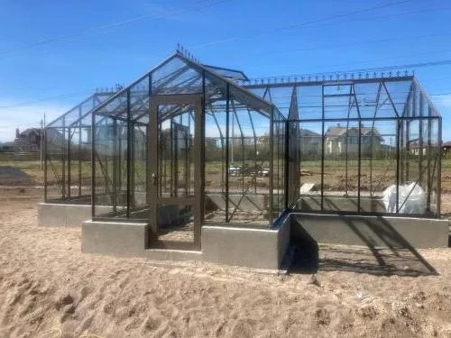 Теплица Botanik T Maximum с тамбуром и комплектом поворотных дверей Ботаник