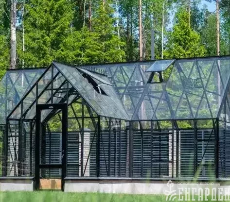 Теплица Botanik T Style 45 Maximum с тамбуром Standard комплектом поворотных дверей Ботаник