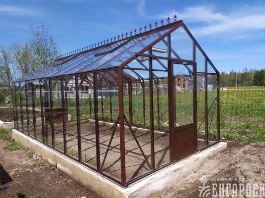 Теплица Botanik Классика с комплектом купейной двери Ботаник