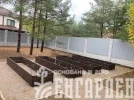 Комплект прямых грядок в теплицу ЭКОНИКА 4.0  (3 ряда)