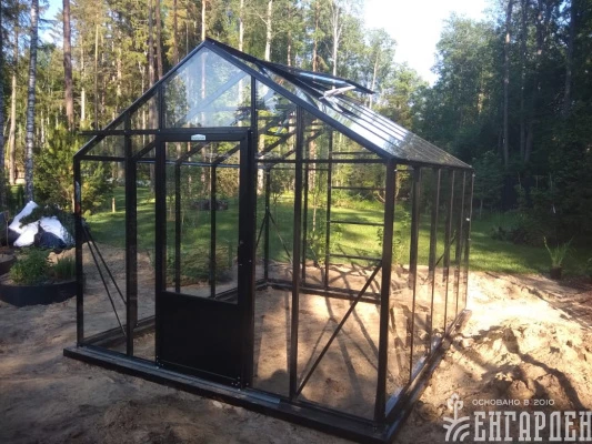 Теплица Botanik Классика с комплектом купейной двери Ботаник