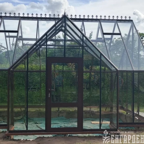 Теплица Botanik T Style 45 Maximum с тамбуром Standard комплектом купейных двери Ботаник