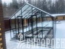 Теплица Botanik Классика с комплектом купейной двери Ботаник