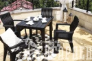 Комплект мебели b:rattan Boston Set, венге,антрацит