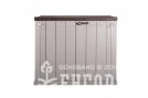 Ящик пластиковый TOOMAX Wood Style 842л СЕРЫЙ/КОРИЧНЕВЫЙ