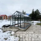 Теплица Botanik Standard с комплектом купейной двери Ботаник