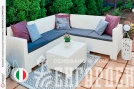Комплект мебели NEBRASKA CORNER Set (углов. диван, столик), венге, белый