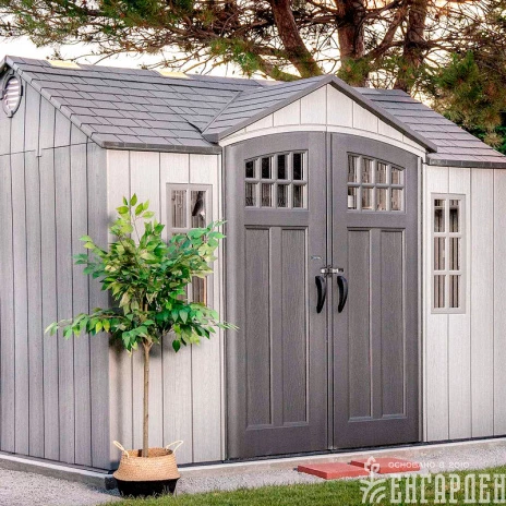 Сарай пластиковый Woodlook 10*8