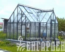 Теплица Botanik T Style 45 Standard с тамбуром Mini с комплектом поворотных двери Ботаник