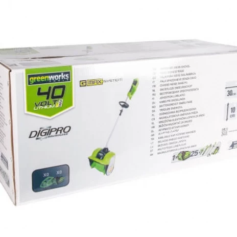 Снегоуборщик аккумуляторный GREENWORKS GD40SS