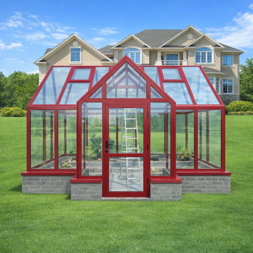 Теплица АЛЬФА с тамбуром 3.0