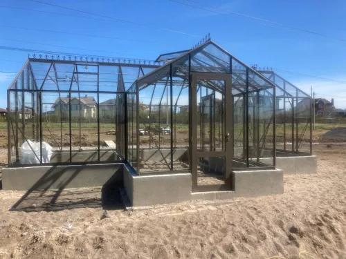 Теплица Botanik T Maximum с тамбуром и комплектом поворотных дверей Ботаник