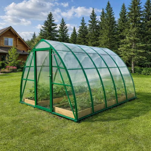 Теплица АТЛАС  сотовый поликарбонат     8 мм, 10 мм