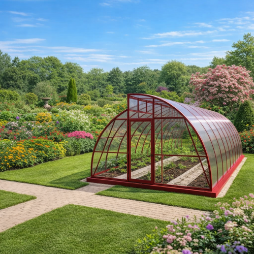 Теплица ГРАНИТ сотовый поликарбонат 4 мм/6 мм