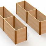 Комплект прямых грядок в теплицу Botanik Standard Ботаник 