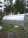 Теплица Воля Сигма с открывающейся крышей (шаг 100 см)