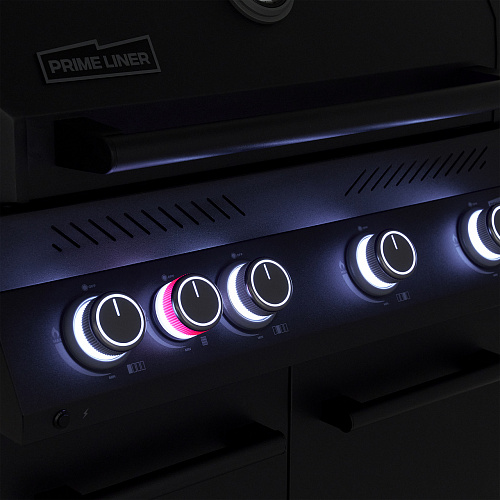 Газовый гриль PRIMELINER G class 4B комплектация DELUXE