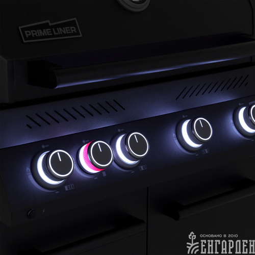Газовый гриль PRIMELINER G class 4B комплектация DELUXE