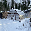 Теплица ПИК сотовый поликарбонат 8 мм, 10 мм