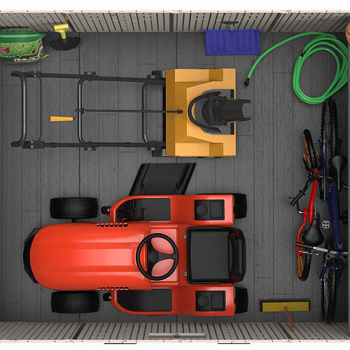 Сарай пластиковый WoodLook 8*10 NEW