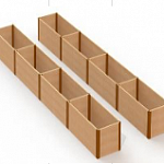 Комплект прямых грядок в теплицу Botanik Standard Ботаник 