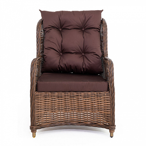 Комплект плетеной мебели МОККА SAN MARINO (стол обеденный, 8 кресел), Бронзовый