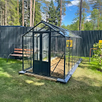 Теплица Botanik Mini с комплектом купейной двери Ботаник