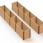 Комплект прямых грядок в теплицу Botanik Standard Ботаник 