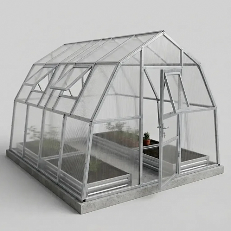 Теплица АТЛАС сотовый поликарбонат     4 мм, 6 мм