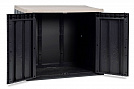 Ящик пластиковый TOOMAX STORA WAY PLUS XL 1270л, антрацит/светло-серый