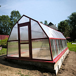 Теплица АТЛАС сотовый поликарбонат     4 мм, 6 мм