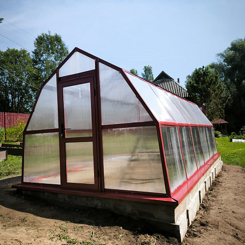 Теплица АТЛАС  сотовый поликарбонат     8 мм, 10 мм