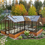 Теплица АЛЬФА с тамбуром 3.0