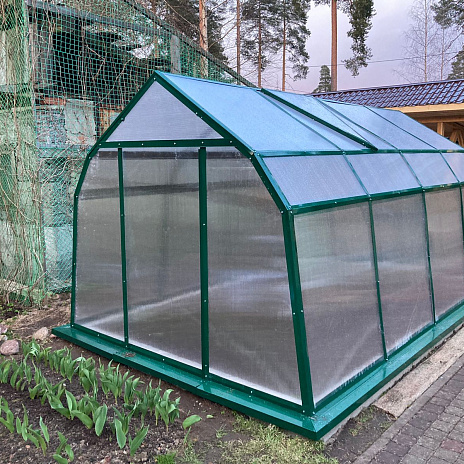Теплица ЭТНА сотовый поликарбонат 4 мм, 6 мм