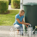 Емкость бочка для воды круглая GRAF 210 л (500212)