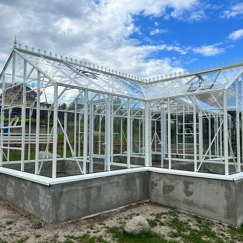 Теплица Botanik T Maximum с тамбуром и комплектом купейных дверей Ботаник