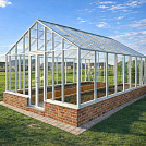 Теплица прямостенная двускатная  АЛЬФА 3.5