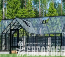 Теплица Botanik T Style 45 Maximum с тамбуром Standard комплектом поворотных дверей Ботаник