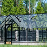 Теплица Botanik T Style 45 Maximum с тамбуром Standard комплектом поворотных дверей Ботаник