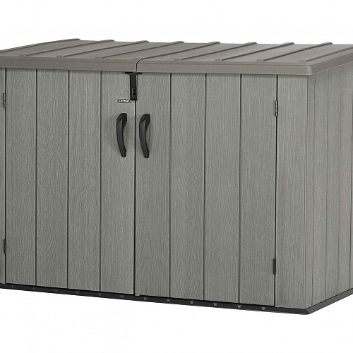 Ящик пластиковый WoodLook, 2100 л, серый