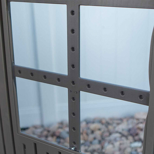 Сарай пластиковый WoodLook 8*10 NEW