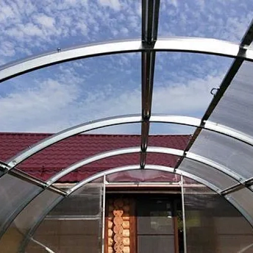 Теплица Воля Сигма с открывающейся крышей (шаг 100 см)