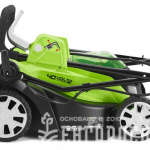 Газонокосилка аккумуляторная GREENWORKS G40LM35