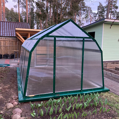 Теплица ЭТНА сотовый поликарбонат 8 мм, 10 мм