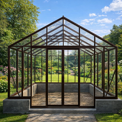 Теплица двускатная АЛЬФА 4.0