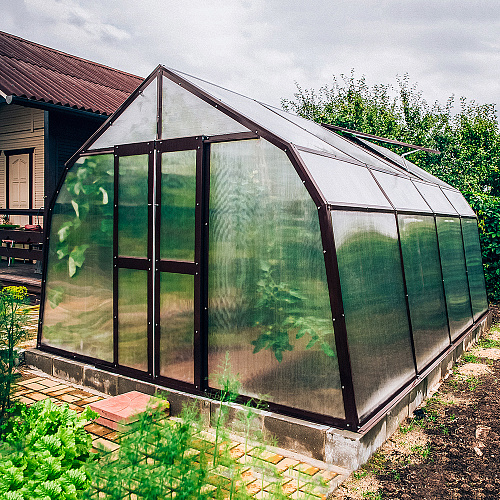 Теплица ТИТАН сотовый поликарбонат 4 мм, 6 мм