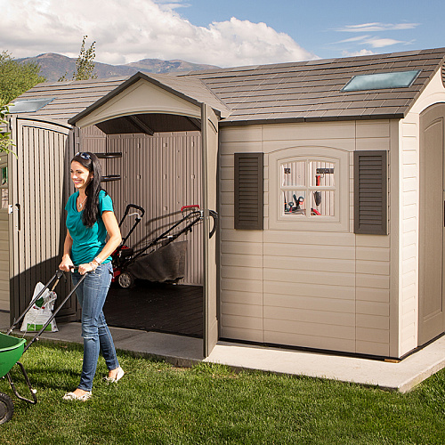 Сарай пластиковый LifeTime 15*8 DD