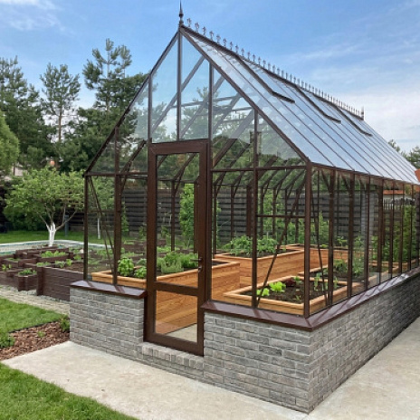 Теплица Botanik Style 45 Standard с комплектом купейной двери Ботаник