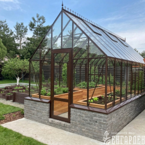 Теплица Botanik Style 45 Standard с комплектом купейной двери Ботаник